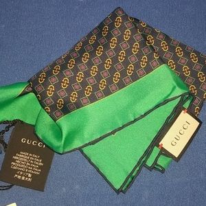 100% authentic Gucci scarf/handkerchief mens/women
